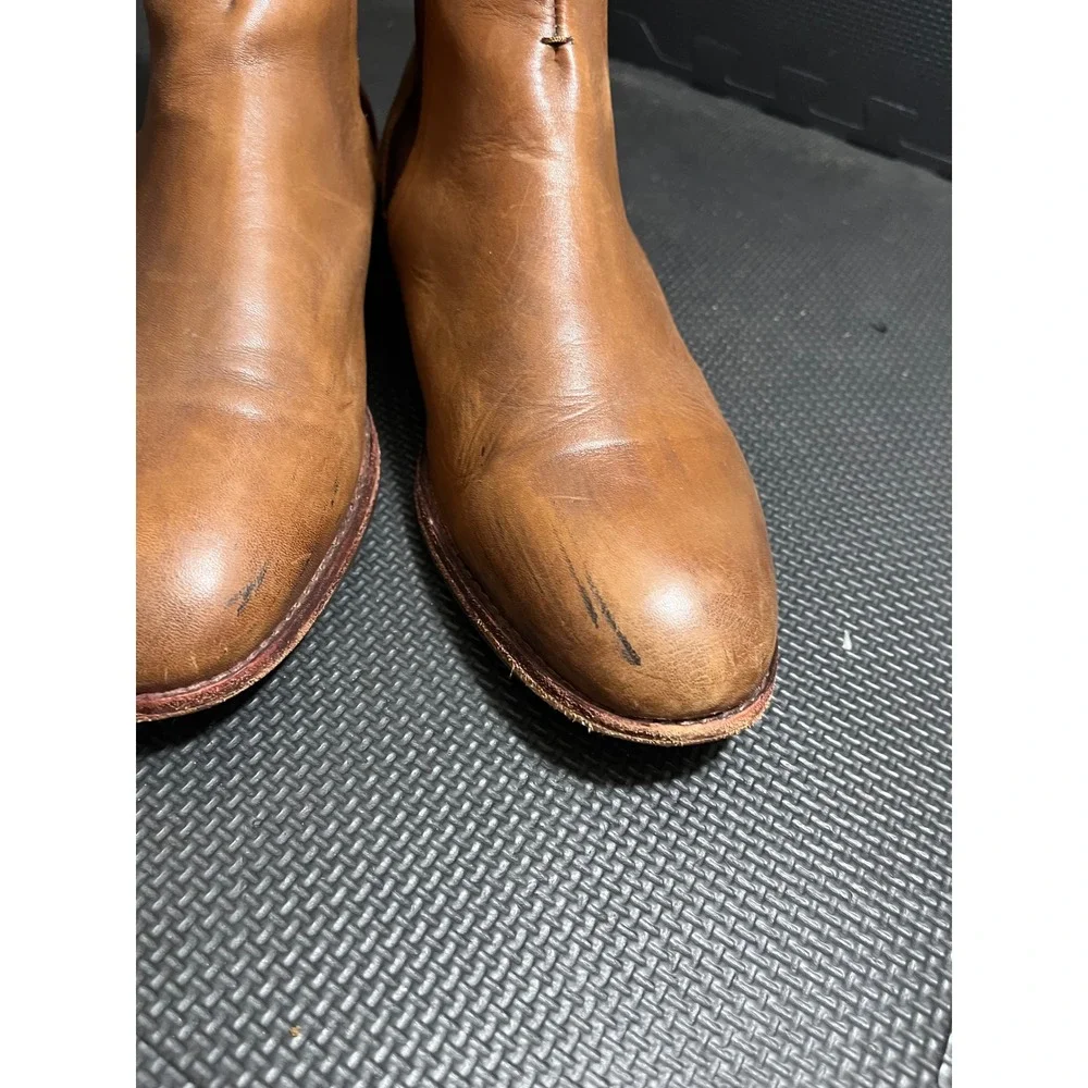 Hudson London Chelsea Boots Mens 43 US 10 Tan Leather SER01 Ankle‎ Boots
